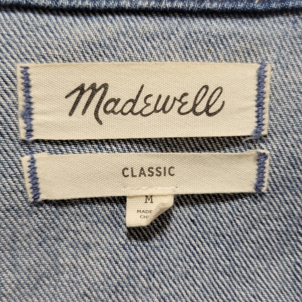Madewell Jean Jacket, Size Medium - Picture 2 of 4